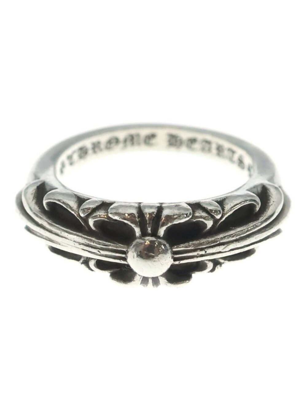 Chrome Hearts Baby Classic Floral Black Sling Silver